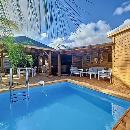 Villa L'Anjou Creole A Sainte Anne En Guadeloupe Avec Piscine Privee Et 2 Chambres Pour 4 Personnes Exteriér fotografie