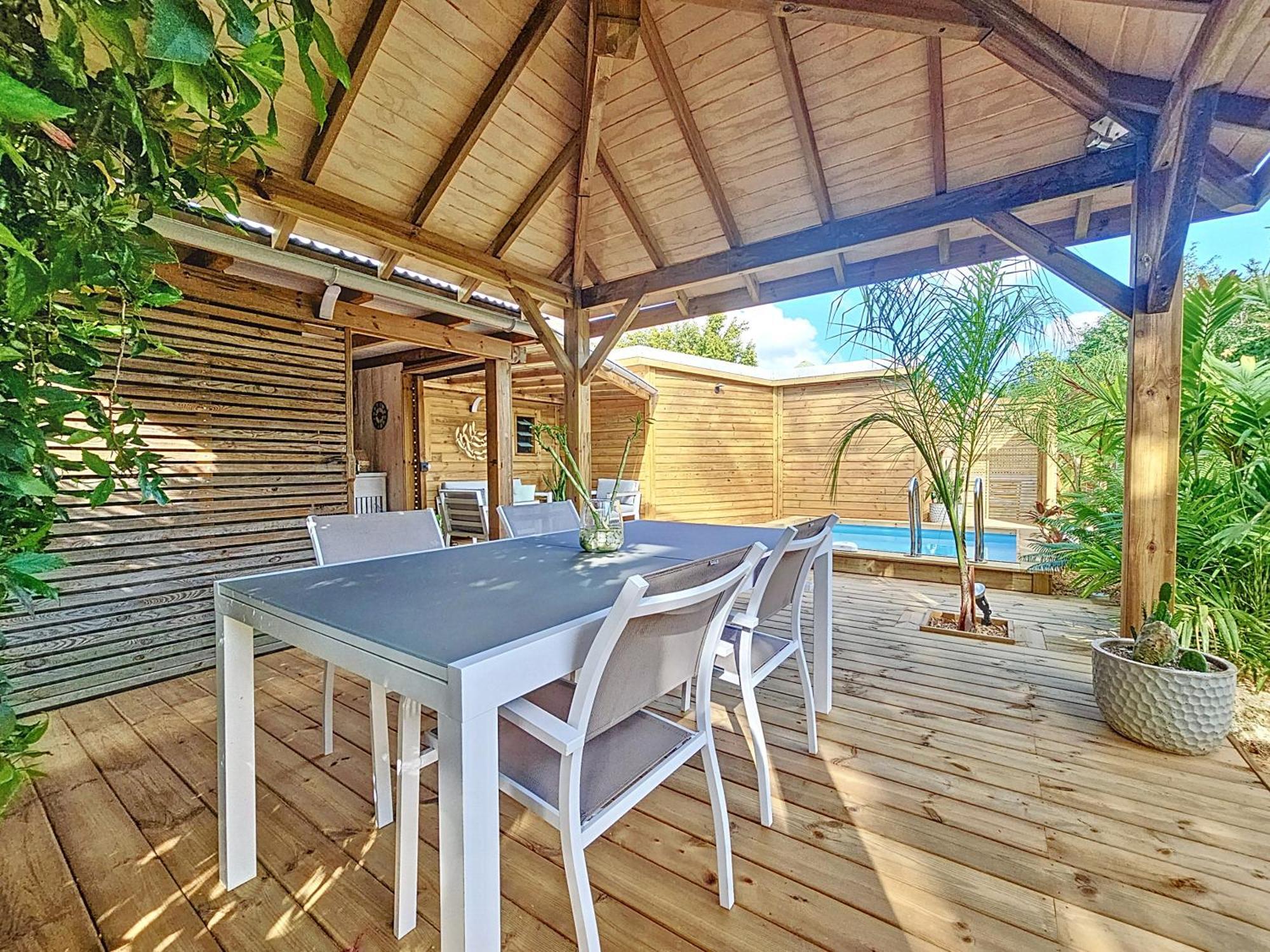 Villa L'Anjou Creole A Sainte Anne En Guadeloupe Avec Piscine Privee Et 2 Chambres Pour 4 Personnes Exteriér fotografie