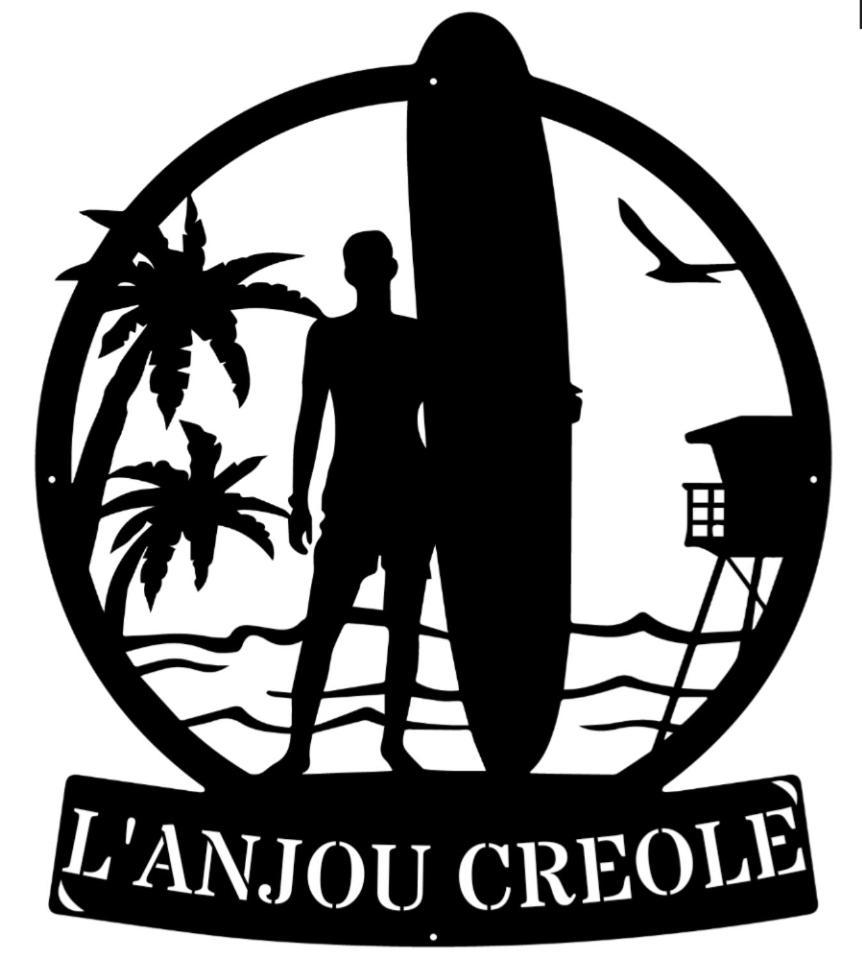 Villa L'Anjou Creole A Sainte Anne En Guadeloupe Avec Piscine Privee Et 2 Chambres Pour 4 Personnes Exteriér fotografie